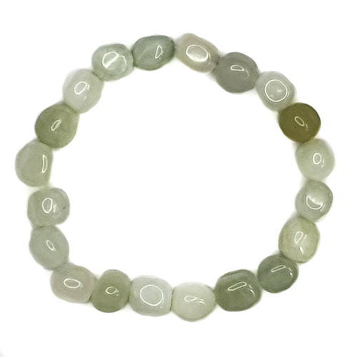 New Jade Nugget 8-10mm Bead Bracelet 469